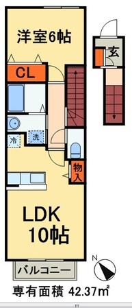 カーサ・ステラの物件間取画像